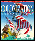Game Box Cover - Sid Meier's Colonization